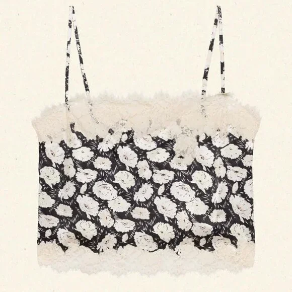 Doen Loure Top - Noir Fleurs D'Anemone - Picture 3 of 11
